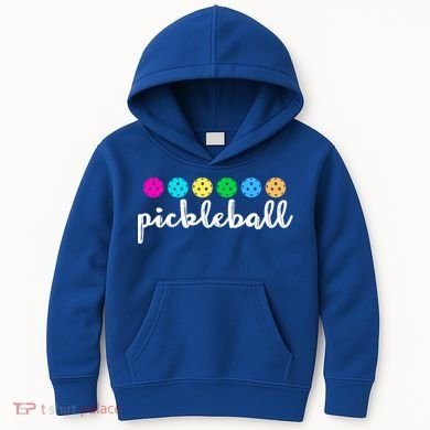S Pickleball Lovers Cute Cool Gift Kids Hoodie
