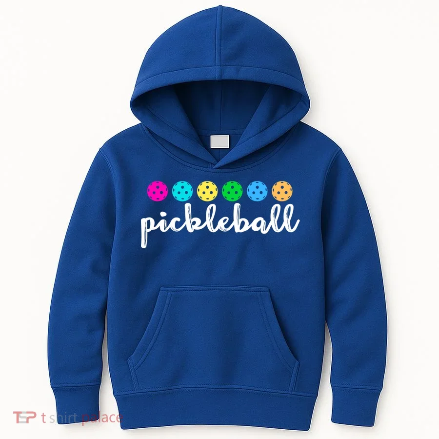 S Pickleball Lovers Cute Cool Gift Kids Hoodie