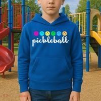 S Pickleball Lovers Cute Cool Gift Kids Hoodie thumb 2