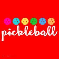 S Pickleball Lovers Cute Cool Gift Santa Hat thumb 1