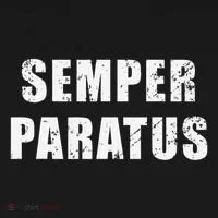 Semper Paratus Latin Phrase Meaning Always Ready Ornament thumb 1
