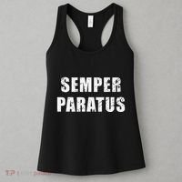 Semper Paratus Latin Phrase Meaning Always Ready Women's Tank Top thumb 3