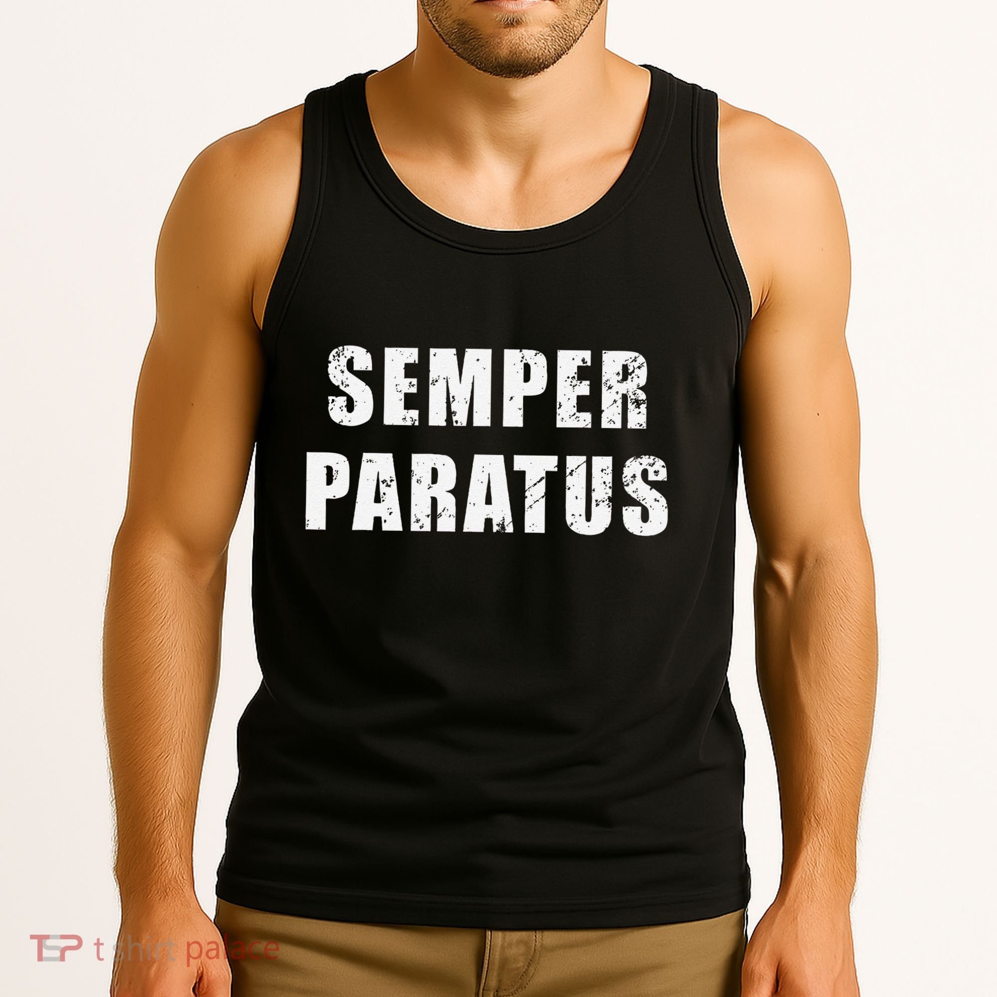 Semper Paratus Latin Phrase Meaning Always Ready Tank Top