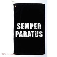 Semper Paratus Latin Phrase Meaning Always Ready Golf Towel thumb 0