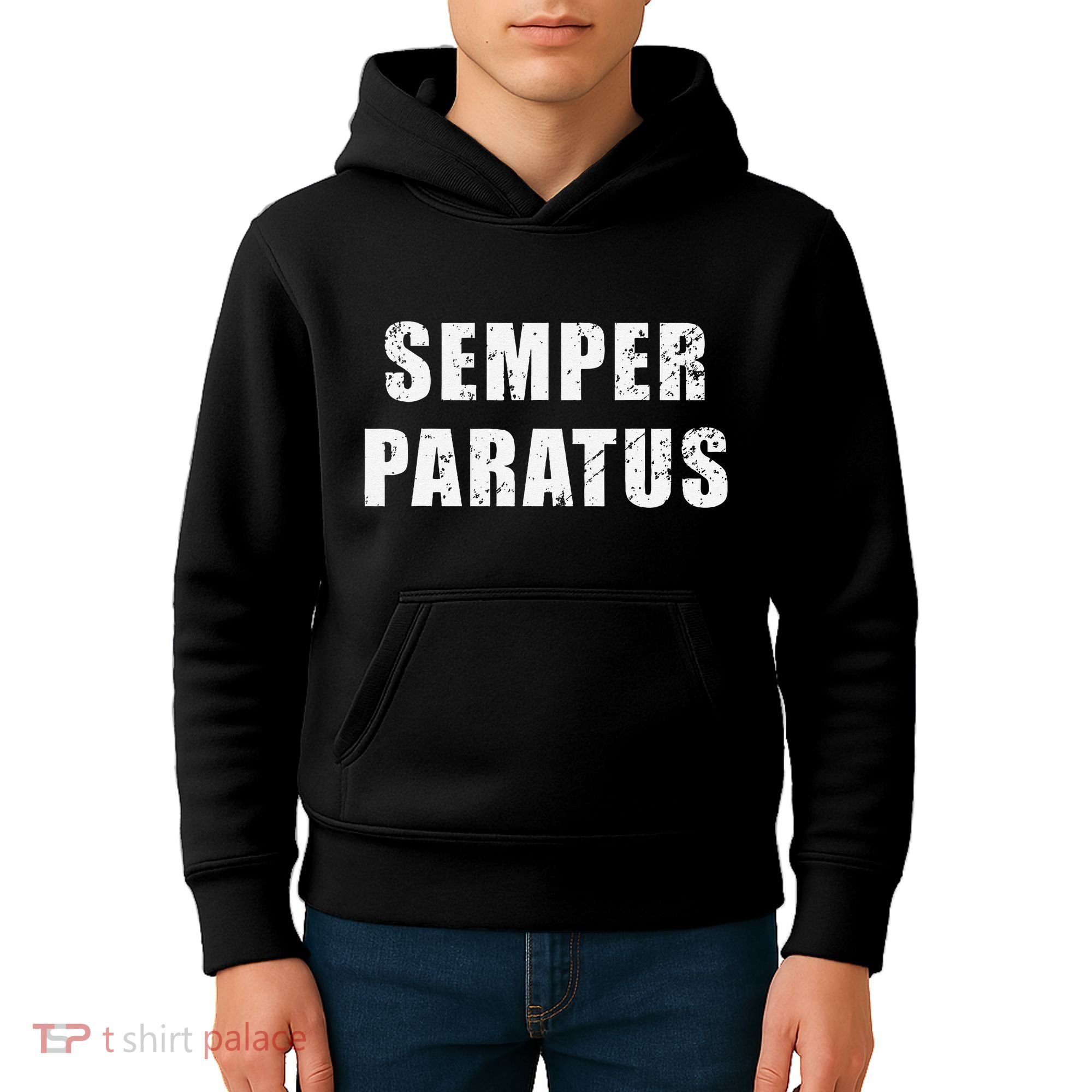 Semper Paratus Latin Phrase Meaning Always Ready Kids Hoodie