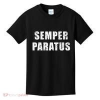 Semper Paratus Latin Phrase Meaning Always Ready Kids T-Shirt thumb 0