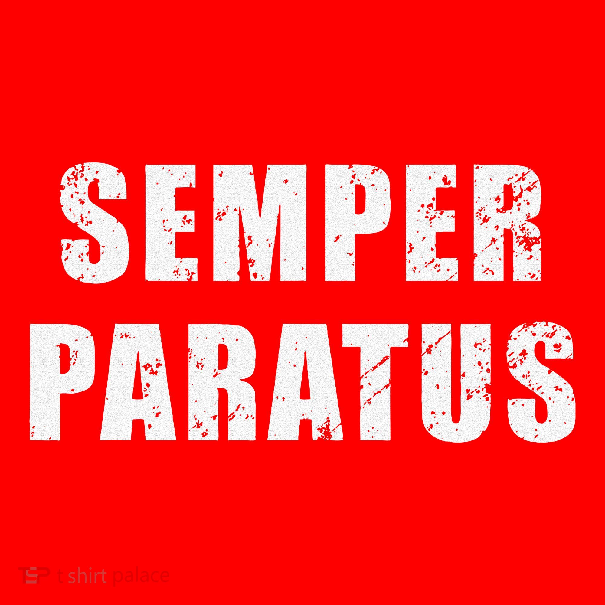 Semper Paratus Latin Phrase Meaning Always Ready Santa Hat