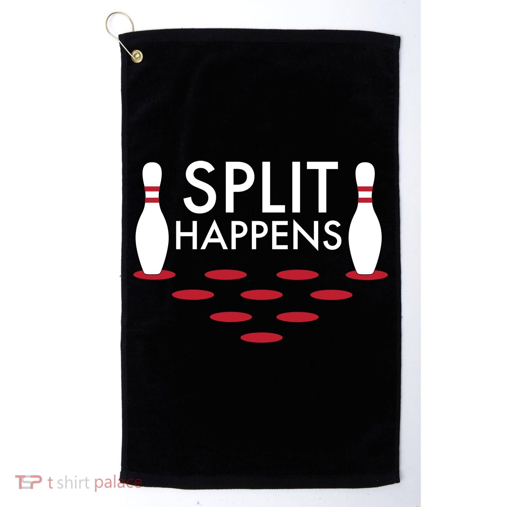 Splits Happen Golf Towel