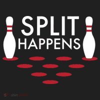 Splits Happen Golf Towel thumb 3