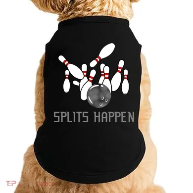 Splits Happen Bowling Doggie Tank