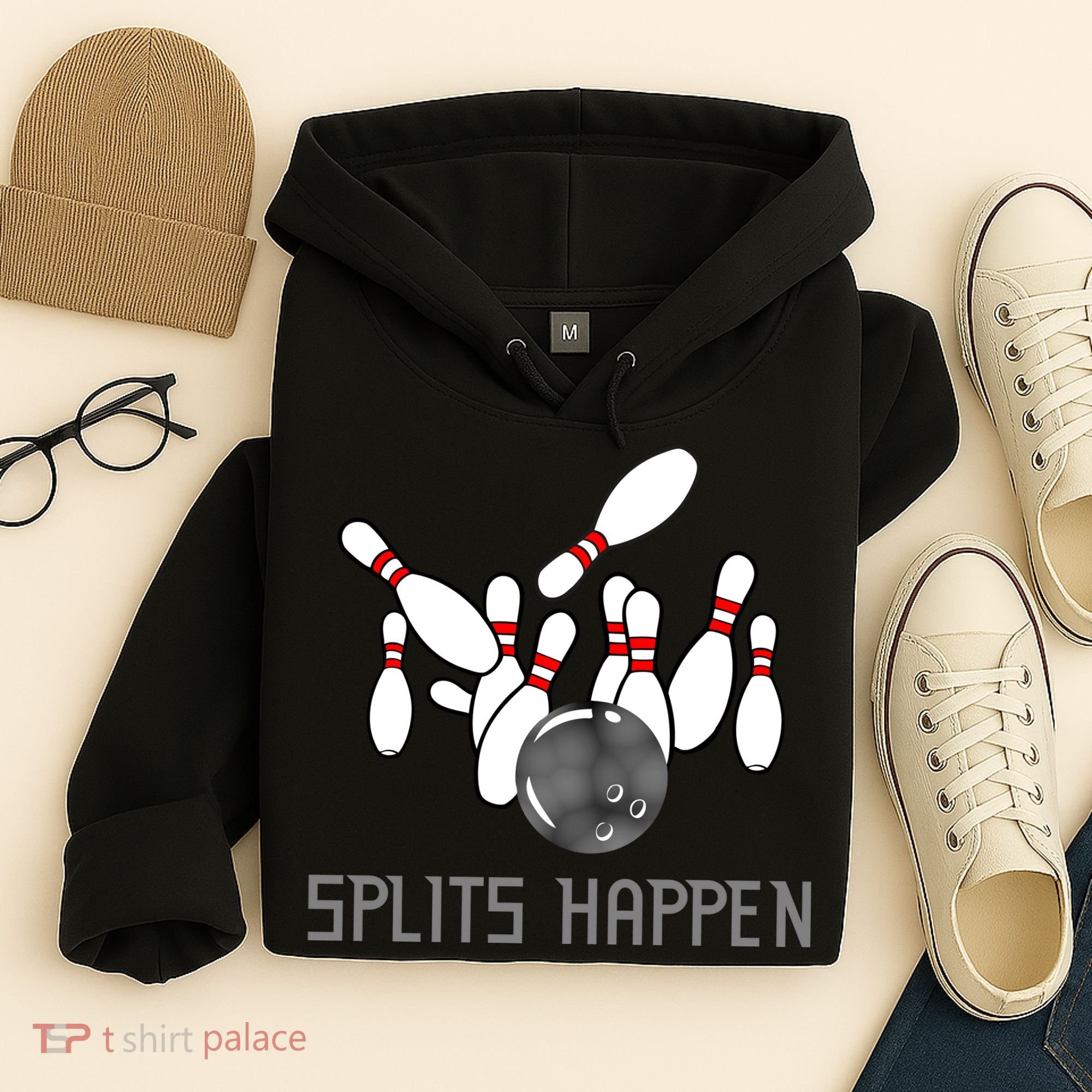 Splits Happen Bowling Hoodie
