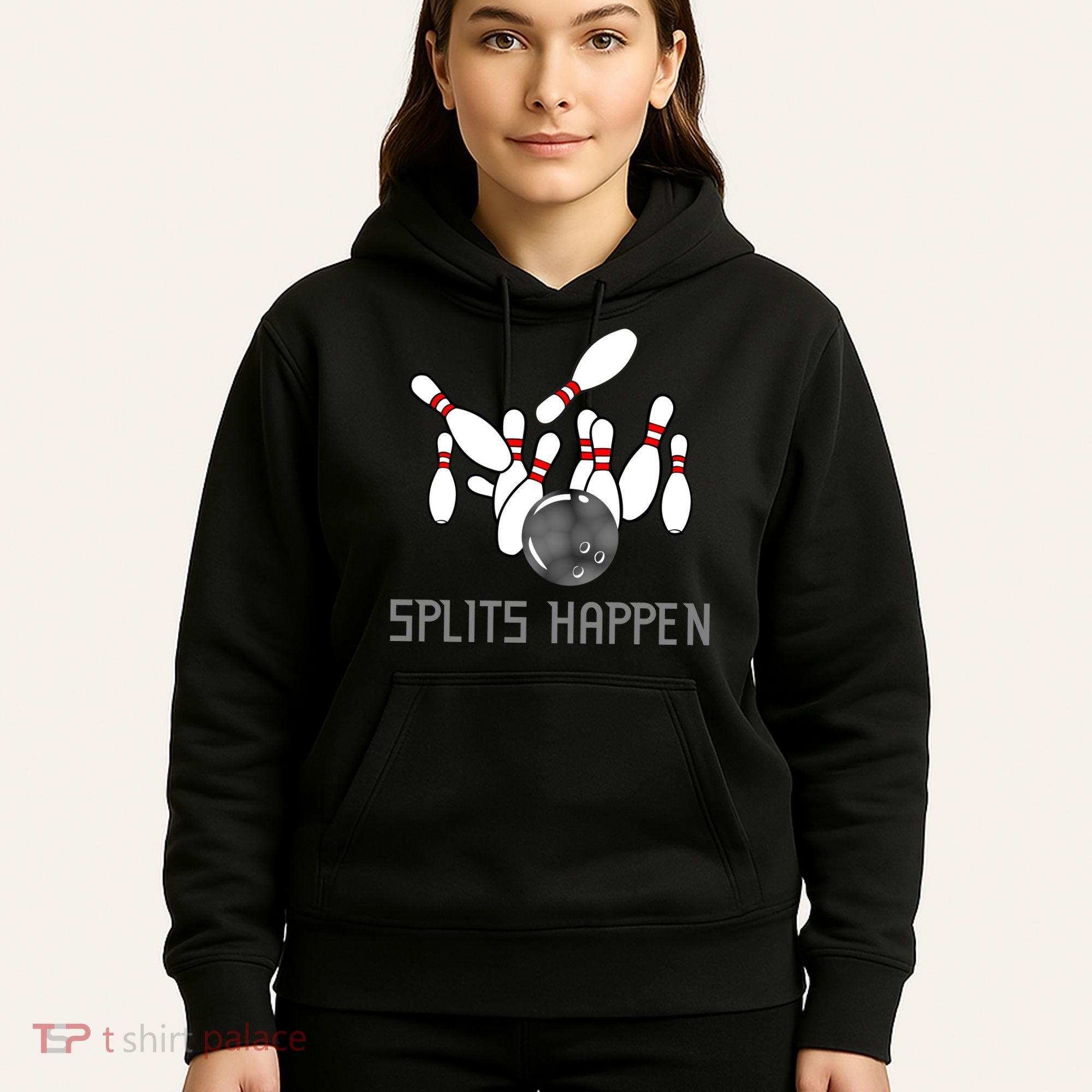 Splits Happen Bowling Hoodie