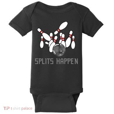 Splits Happen Bowling Baby Bodysuit