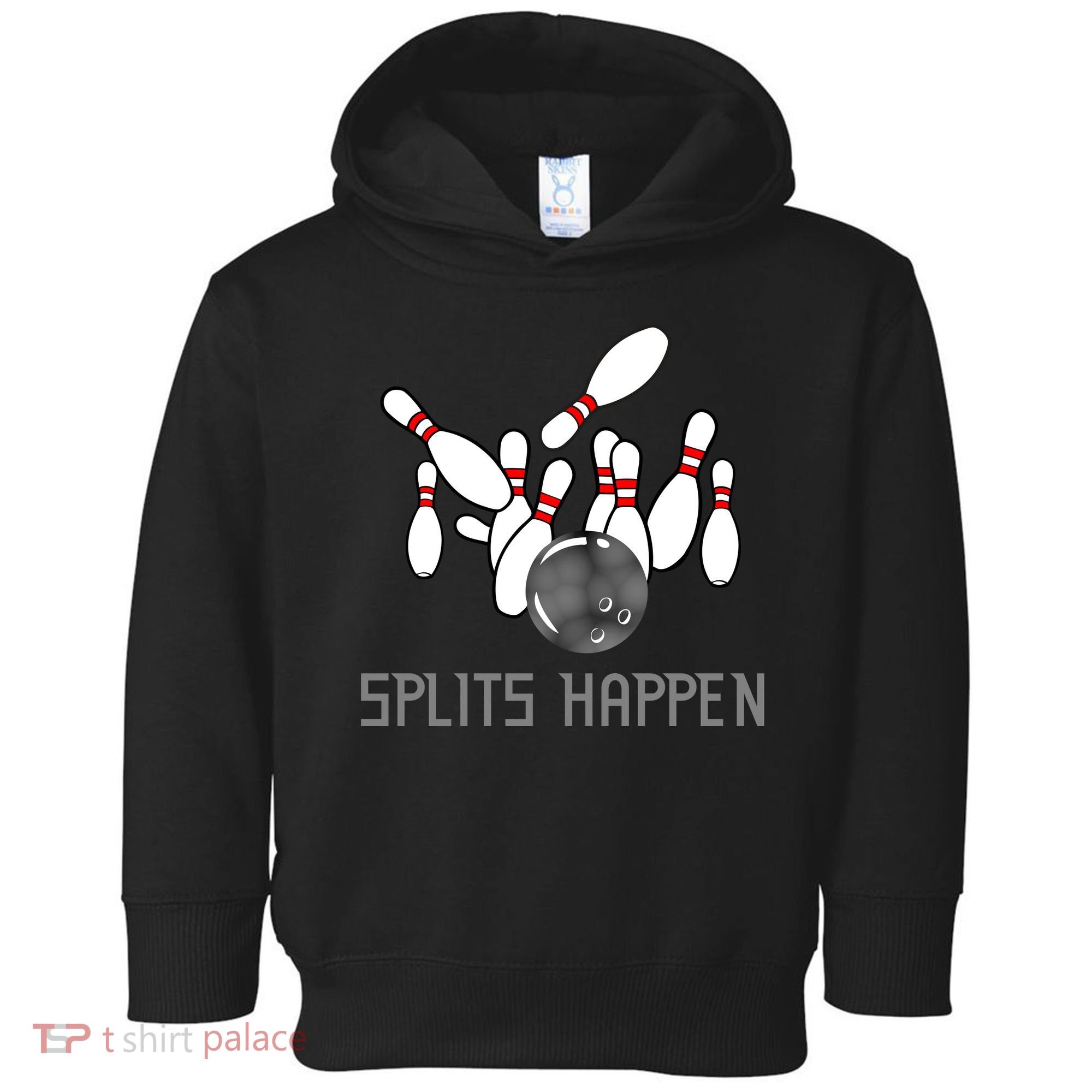 Splits Happen Bowling Toddler Hoodie