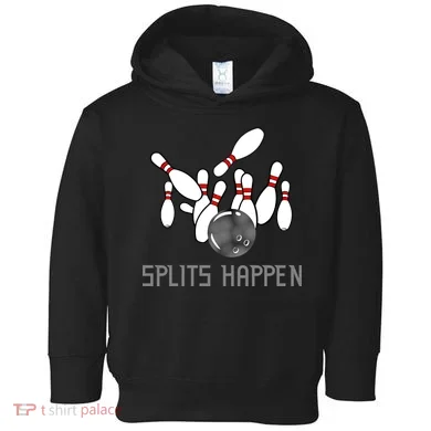 Splits Happen Bowling Toddler Hoodie