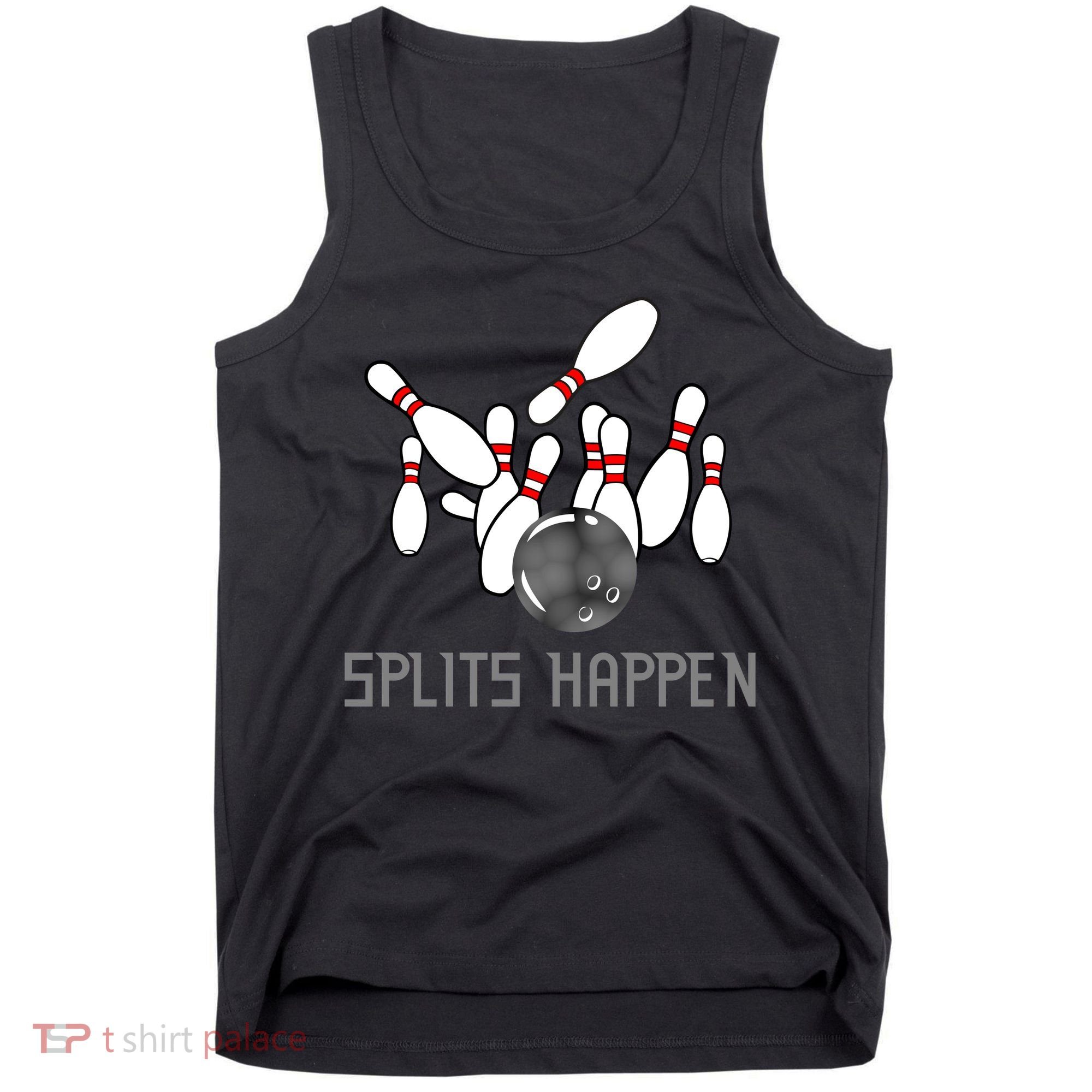 Splits Happen Bowling Tank Top