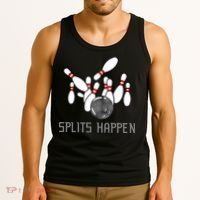 Splits Happen Bowling Tank Top thumb 3
