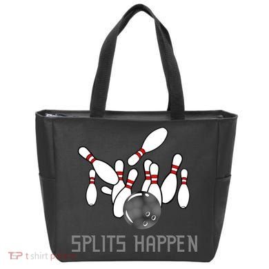 Splits Happen Bowling Tote Bag