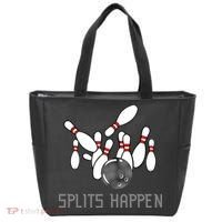 Splits Happen Bowling Tote Bag thumb 0