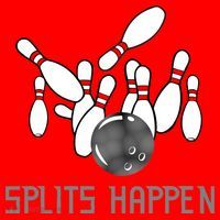 Splits Happen Bowling Santa Hat thumb 1