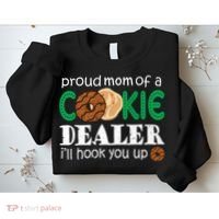 Scout Proud Mom Of A Cookie Dealer Troop Leader Sweatshirt thumb 2