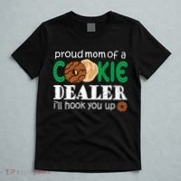 Scout Proud Mom Of A Cookie Dealer Troop Leader T-Shirt thumb 5