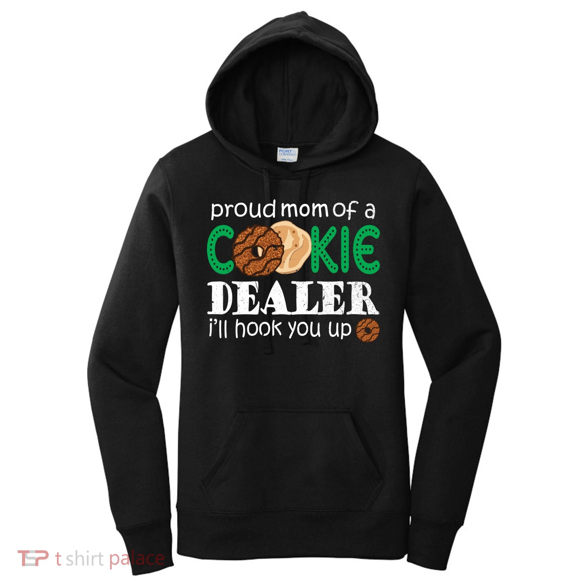 Scout Proud Mom Of A Cookie Dealer Troop Leader Women's Hoodie