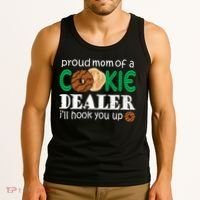 Scout Proud Mom Of A Cookie Dealer Troop Leader Tank Top thumb 3