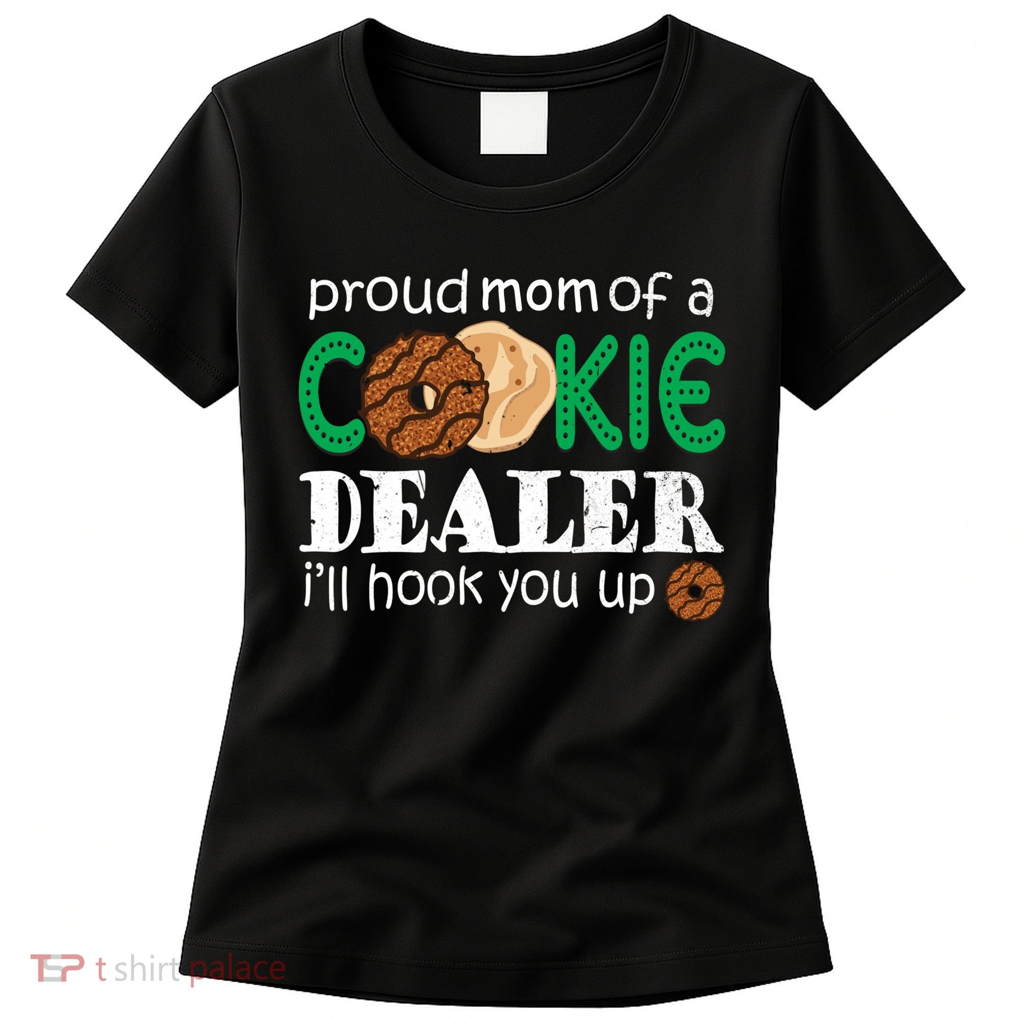 Scout Proud Mom Of A Cookie Dealer Troop Leader Women's T-Shirt