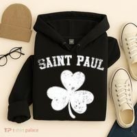 Saint Paul Minnesota St Patrick's Day Shamrock Hoodie thumb 4