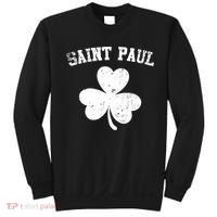 Saint Paul Minnesota St Patrick's Day Shamrock Sweatshirt thumb 0