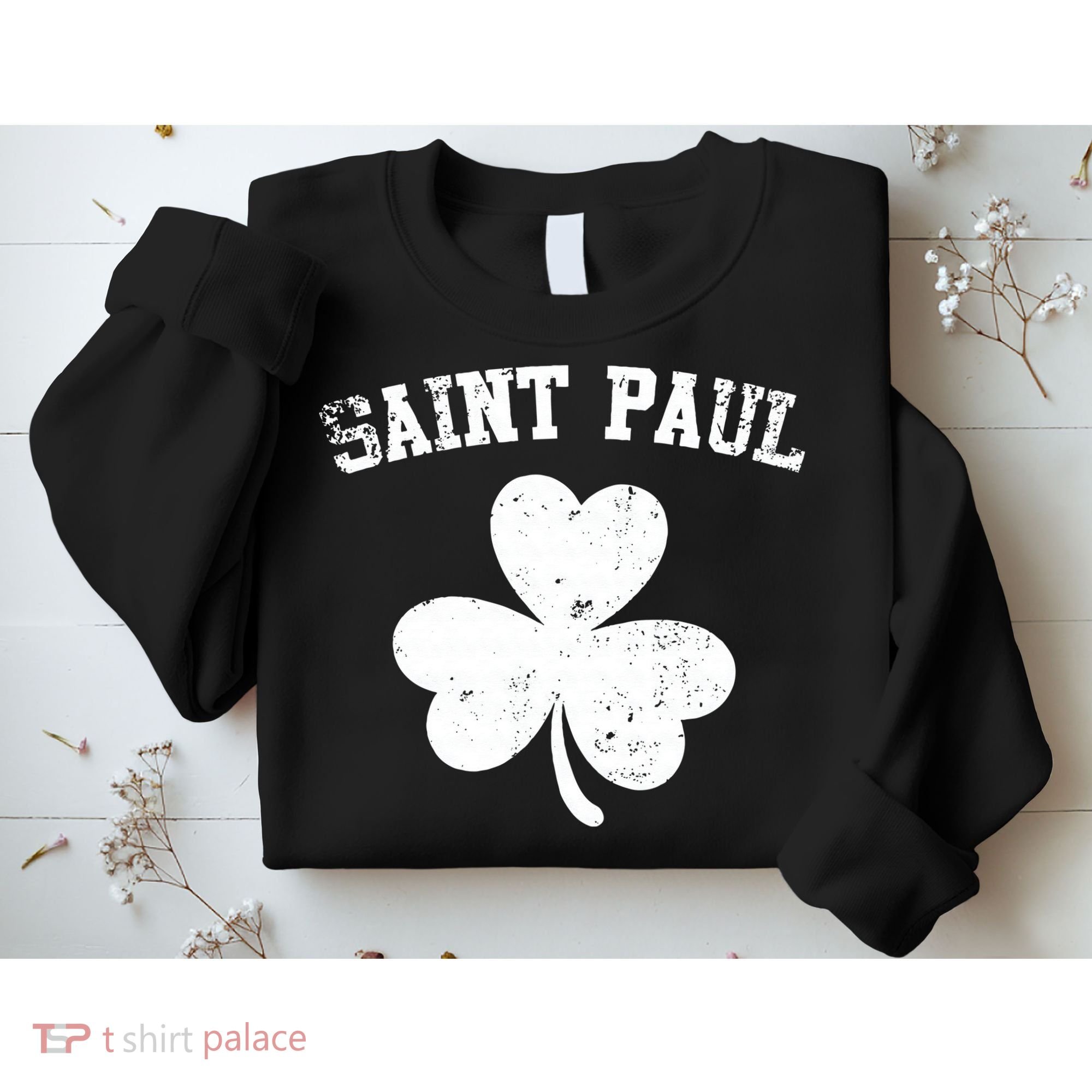 Saint Paul Minnesota St Patrick's Day Shamrock Sweatshirt