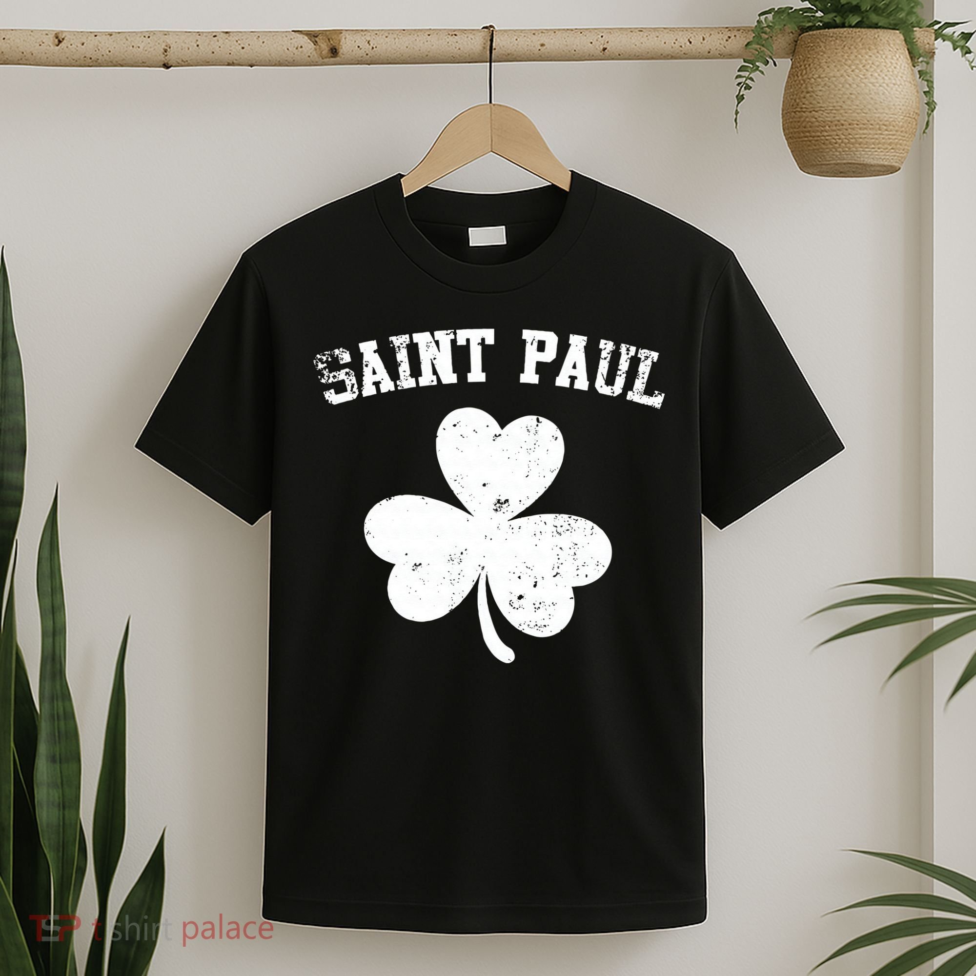 Saint Paul Minnesota St Patrick's Day Shamrock T-Shirt