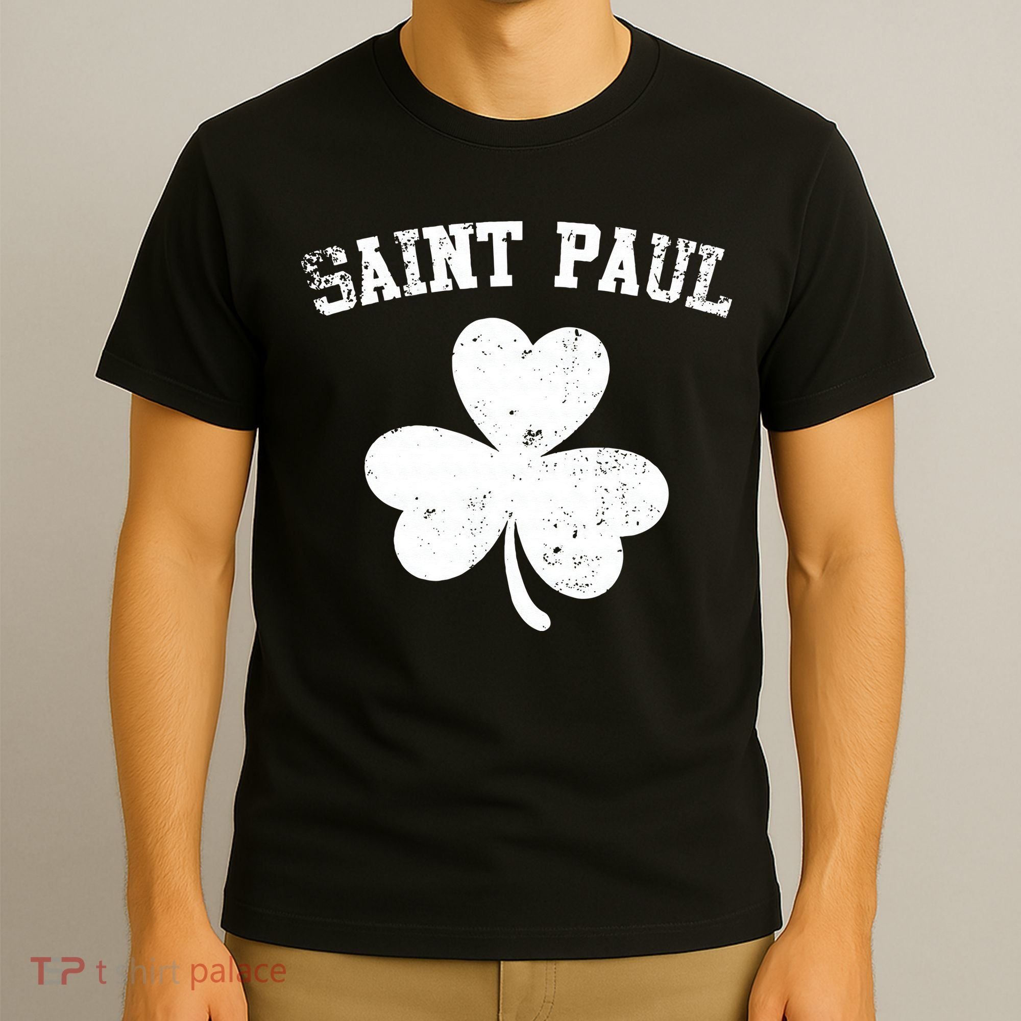Saint Paul Minnesota St Patrick's Day Shamrock T-Shirt