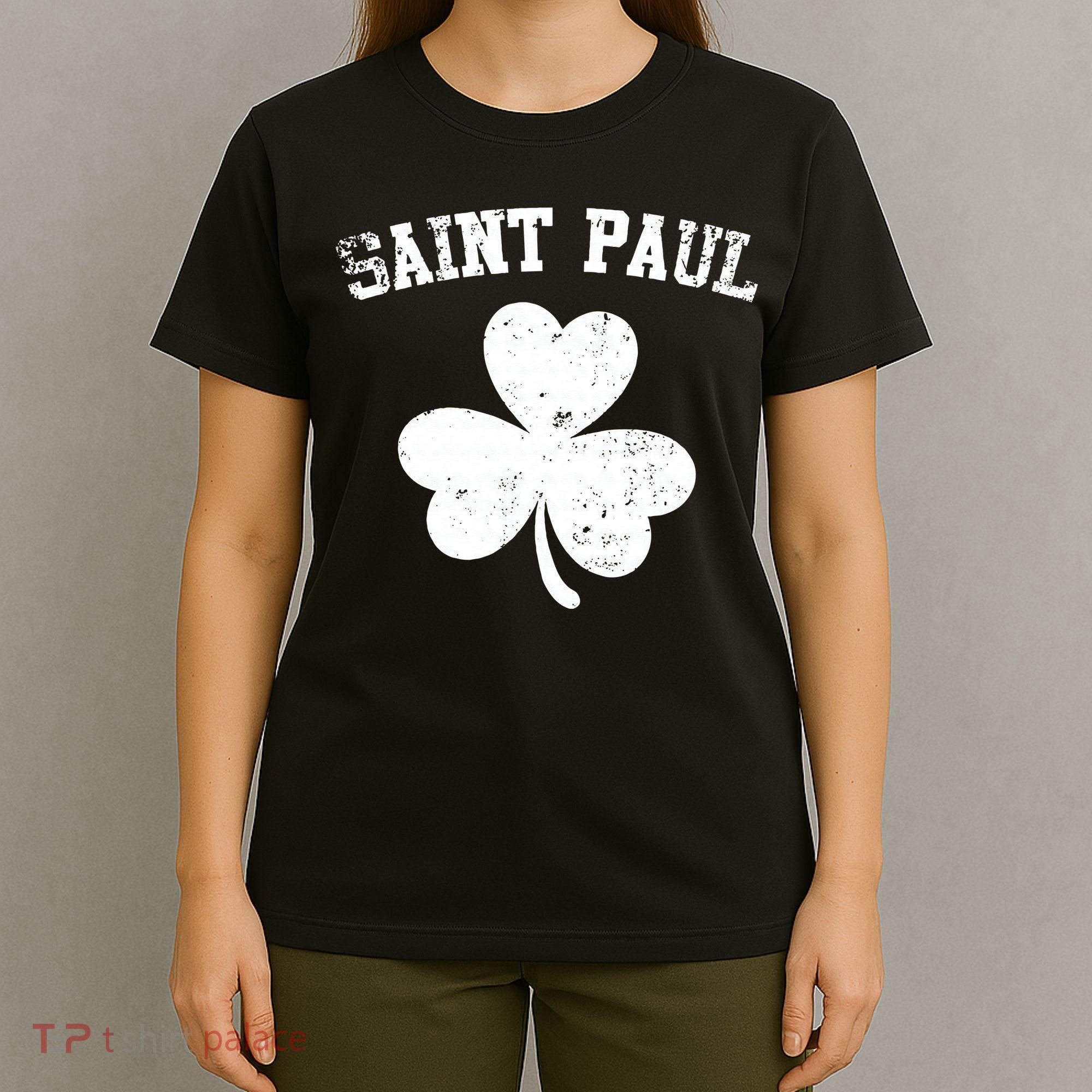 Saint Paul Minnesota St Patrick's Day Shamrock T-Shirt