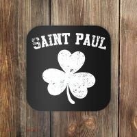 Saint Paul Minnesota St Patrick's Day Shamrock Coaster thumb 0