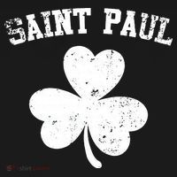 Saint Paul Minnesota St Patrick's Day Shamrock Mousepad thumb 1