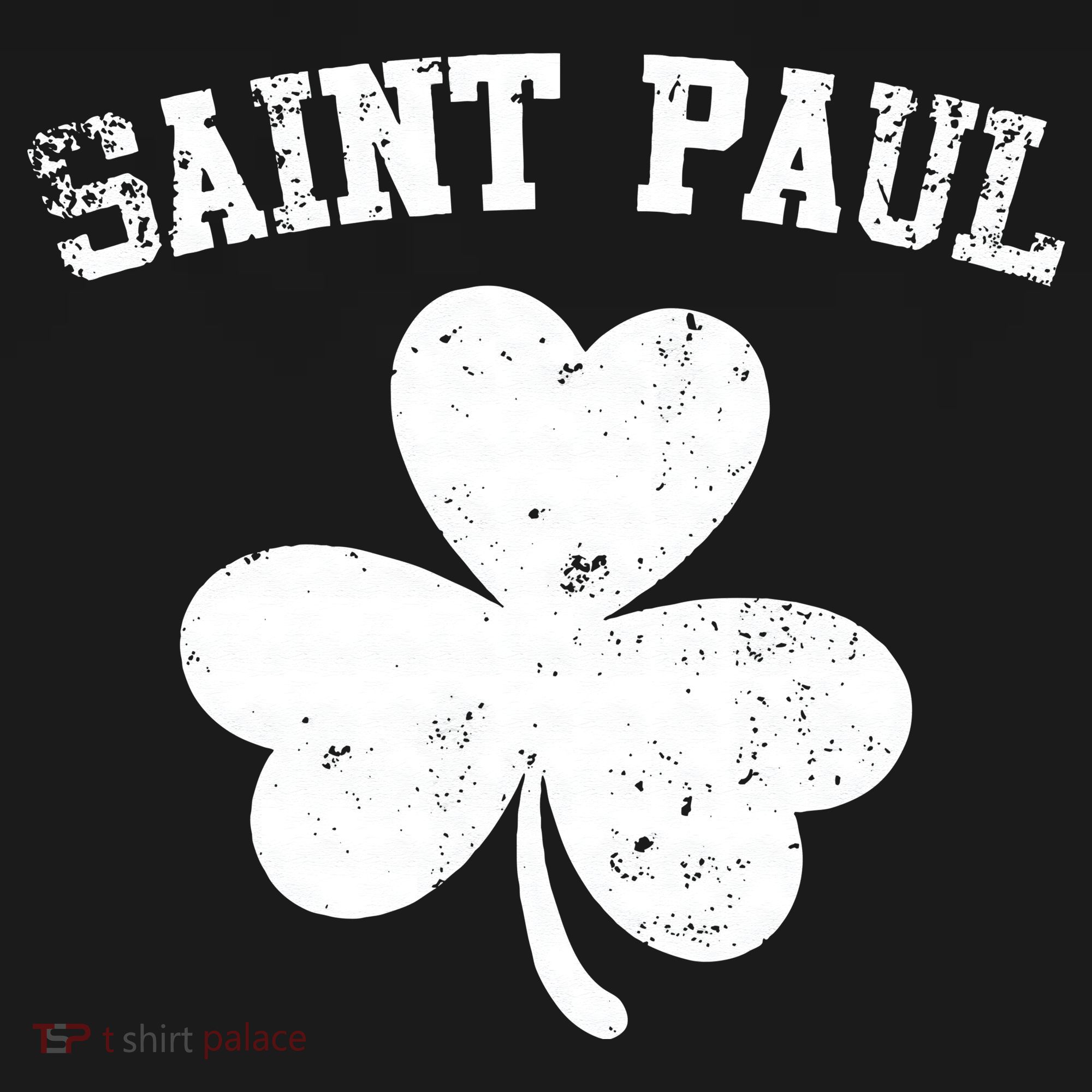 Saint Paul Minnesota St Patrick's Day Shamrock Mousepad