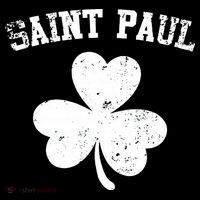 Saint Paul Minnesota St Patrick's Day Shamrock Baby Bodysuit thumb 2