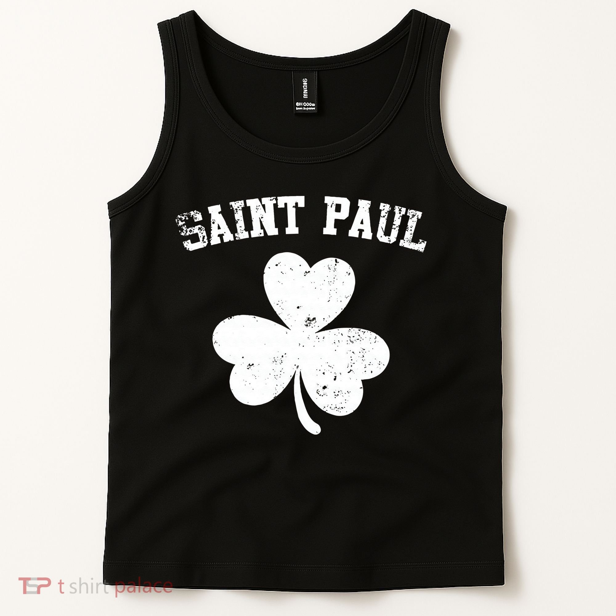 Saint Paul Minnesota St Patrick's Day Shamrock Tank Top
