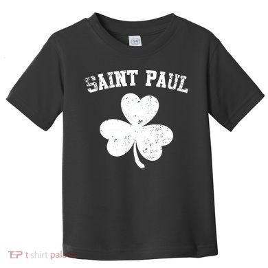 Saint Paul Minnesota St Patrick's Day Shamrock Toddler T-Shirt
