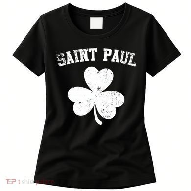 Saint Paul Minnesota St Patrick's Day Shamrock Women's T-Shirt