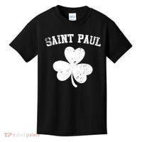 Saint Paul Minnesota St Patrick's Day Shamrock Kids T-Shirt thumb 0