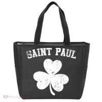 Saint Paul Minnesota St Patrick's Day Shamrock Tote Bag thumb 0