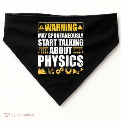 Science Physic Math Chemistry Biology Astronomy USA-Made Doggie Bandana