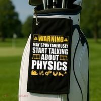 Science Physic Math Chemistry Biology Astronomy Golf Towel thumb 2