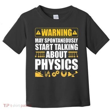 Science Physic Math Chemistry Biology Astronomy Toddler T-Shirt