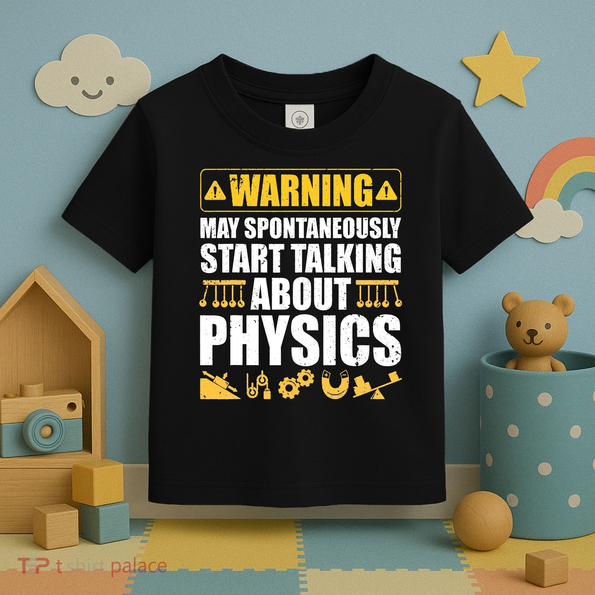 Science Physic Math Chemistry Biology Astronomy Toddler T-Shirt