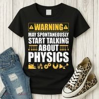 Science Physic Math Chemistry Biology Astronomy Women's T-Shirt thumb 3