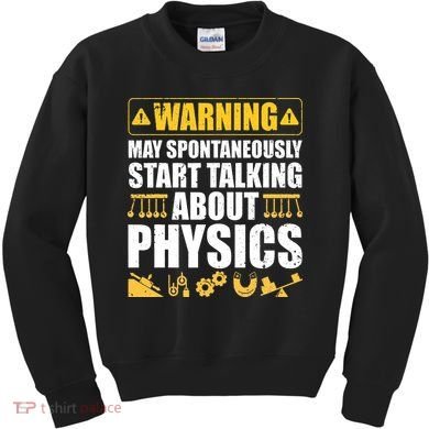 Science Physic Math Chemistry Biology Astronomy Kids Sweatshirt